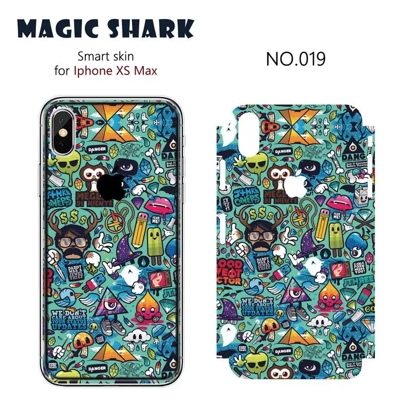 Чехол наклейка для iPhone XS Max 016 038 с изображением черепа тигра из игры престолов и