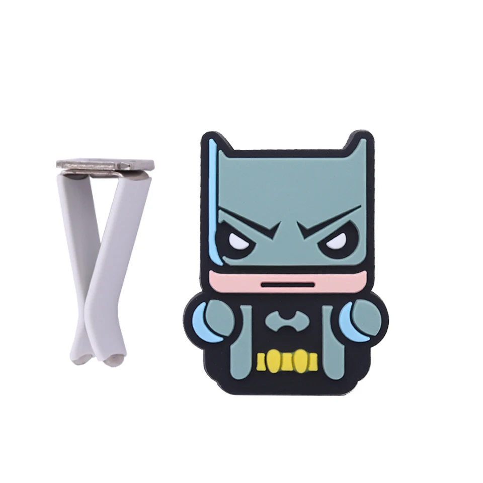 Batman Освежитель воздуха с героями мультфильмов, Стайлинг, духи, Мстители, стиль Марвел, Звездные войны, Железный человек, авто, кондиционер, Вентиляционный Выход, зажим - Название цвета: Batman