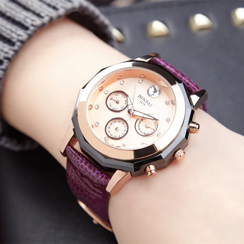 Muhsein Новый модный стиль простой алмаз роскошные часы женские водонепроницаемые