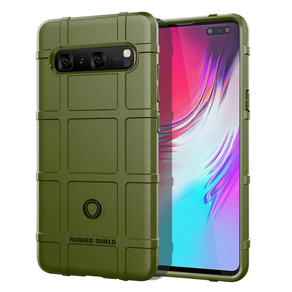 green Для samsung Galaxy S10/S10 Plus/S10e/S10 5G чехол Премиум мягкий Силиконовый ТПУ противоударный защитный чехол для телефона задняя крышка - Цвет: green