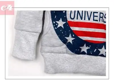 Модное толстое детское пальто для маленьких мальчиков теплая толстовка с