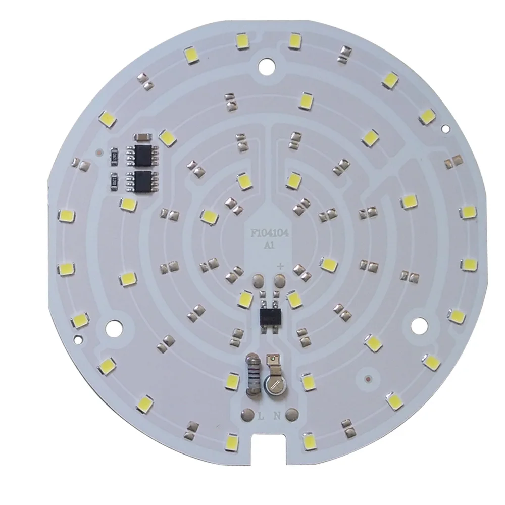 5 шт./лот LED SMD чип Ceilinglight AC220V вход с умным IC без драйвера 15 Вт 18 световые бусины для