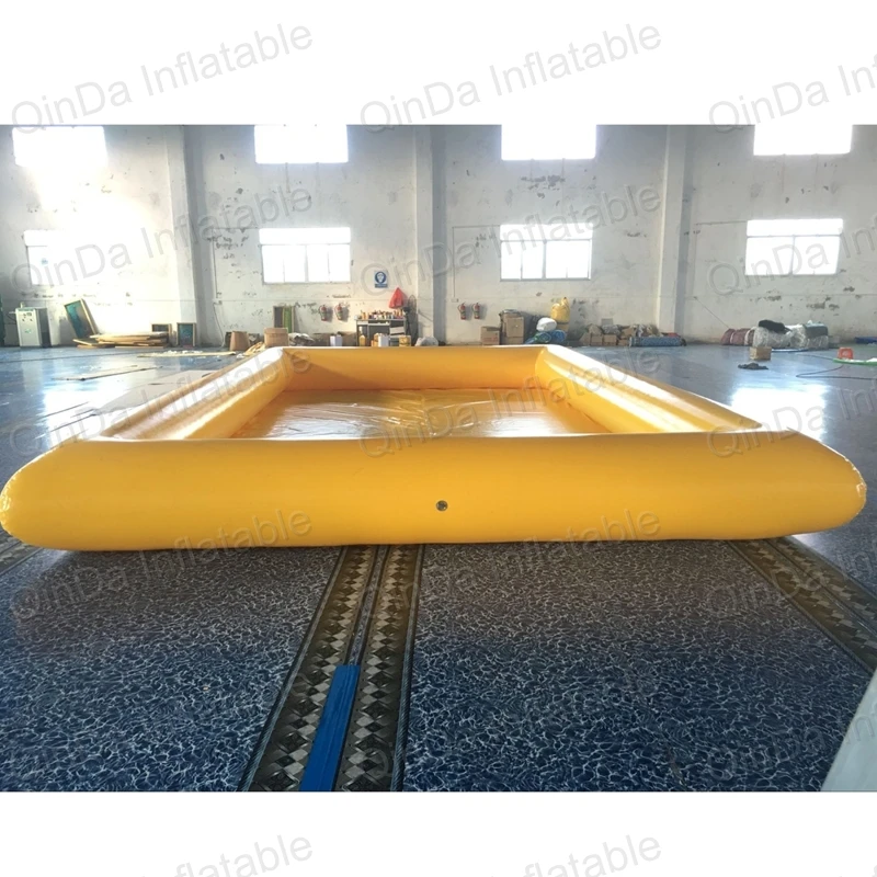 Огромный глубокий взрослый размер надувной бассейн ПВХ квадратный для продажи