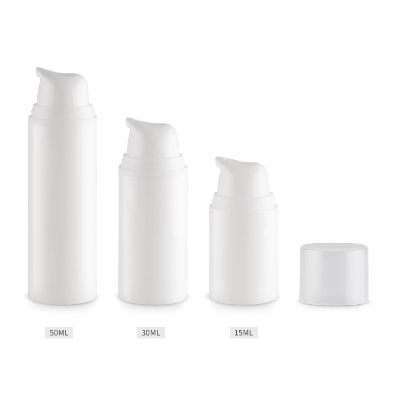 

36 pcs/lot 15ml 30ml 50ml PP small sample airless bottle vacuum pump bottle lotion bottle used for Cosmetic Container