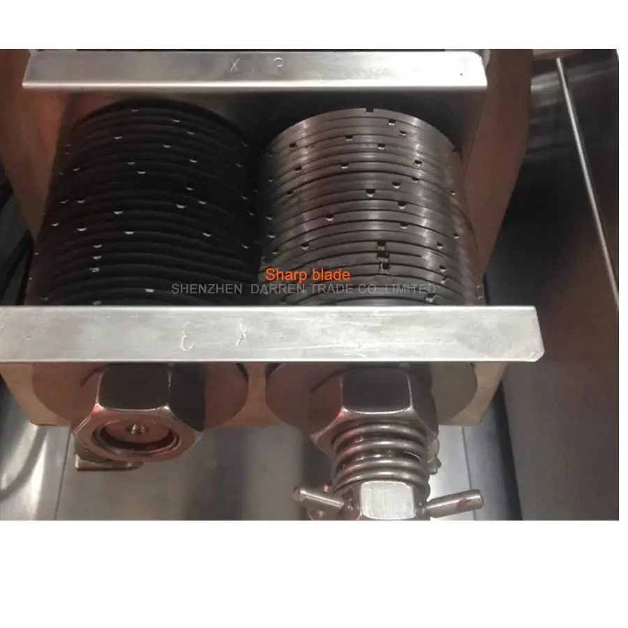 

110V220V/240V hot sale in stock commercial use new design QH meat slicer cutting machine 250KG per hour +steady