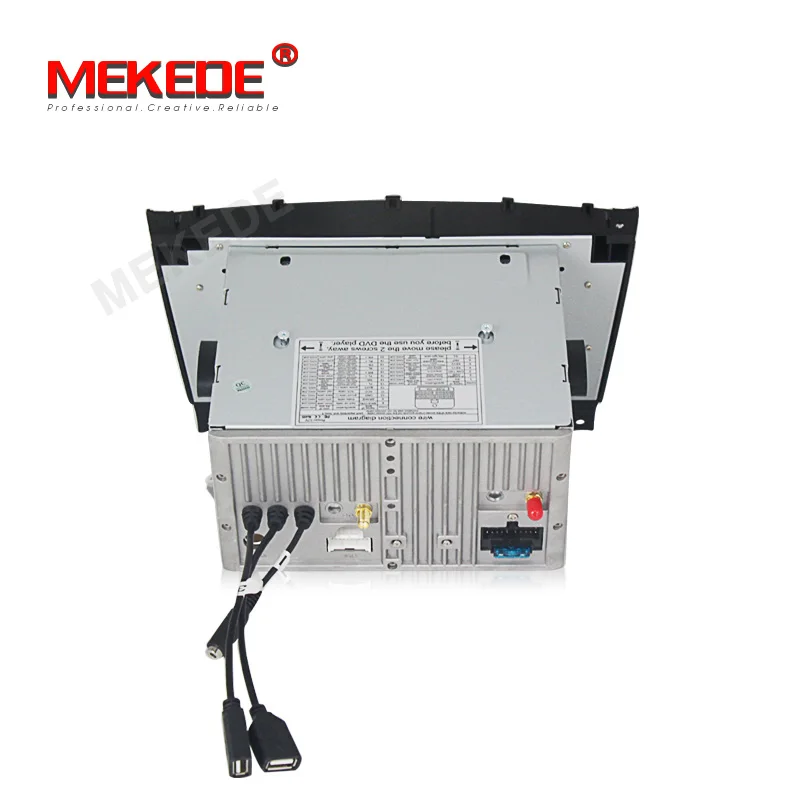 MEKEDE Android 9,1 2+ 32G 2 DIN автомобильный DVD gps для Mercedes/Benz W203 W209 W219 A-Class A160 C-Class C180 C200 CLK200 Радио стерео