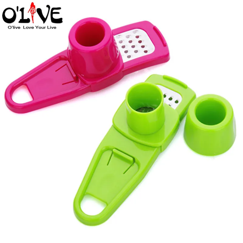 Чеснок Пресс мути функциональных имбирь чеснок-шлифовальный Терка мини Slicer Cutter