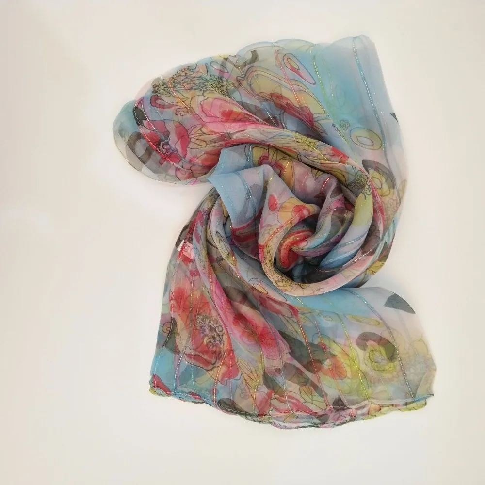 15212102TYY 100% silk and of High Quality Scarves |