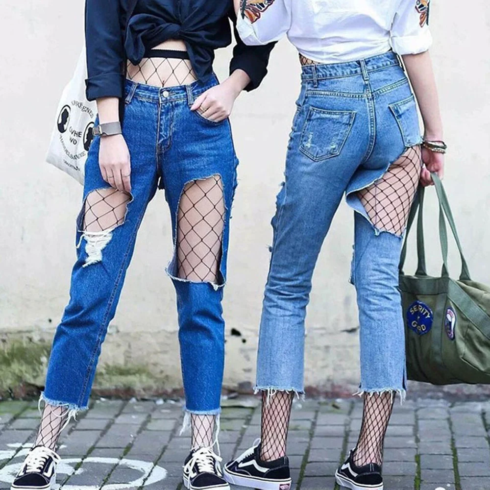 

Women Sexy Transparent Slim Fishnet Pantyhose 2019 Hollow Out Sexy Pantyhose Women Tights Stockings Nightclub Net Mesh Lingerie