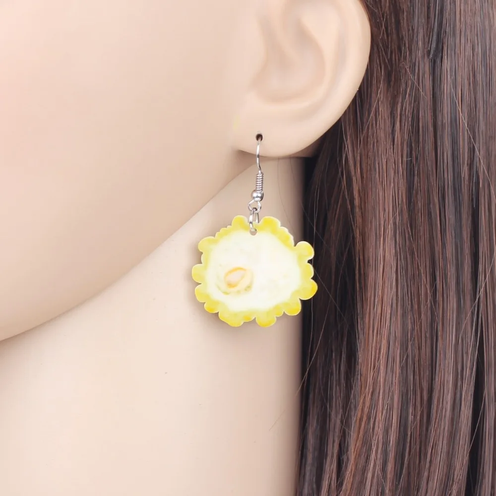 Bonsny акриловые серьги бальзам груша Горькая тыква большие длинные висячие капли