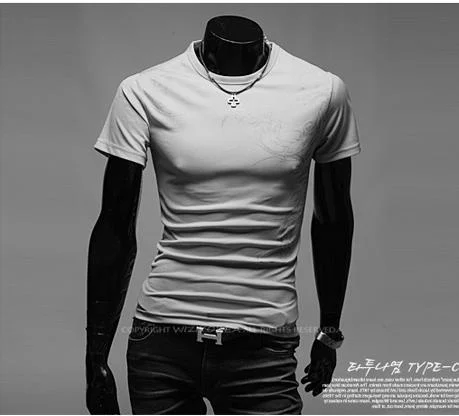 Мужская футболка с принтом Zogaa повседневная хлопковая Футболка в классическом