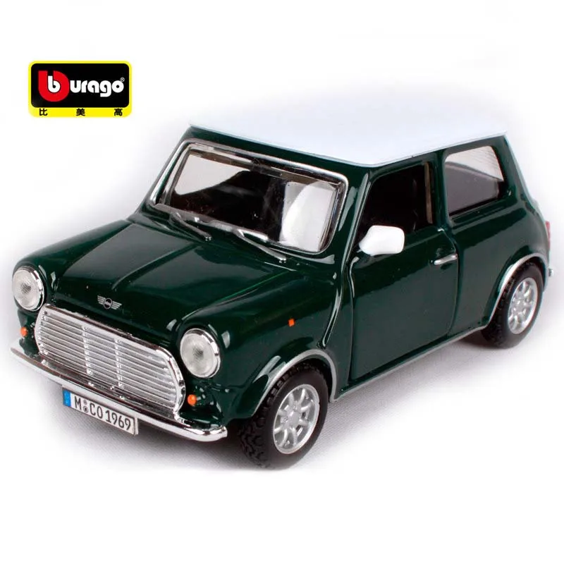 1:32 1969 мини классический автомобиль Игрушечная модель спортивного автомобиля Для
