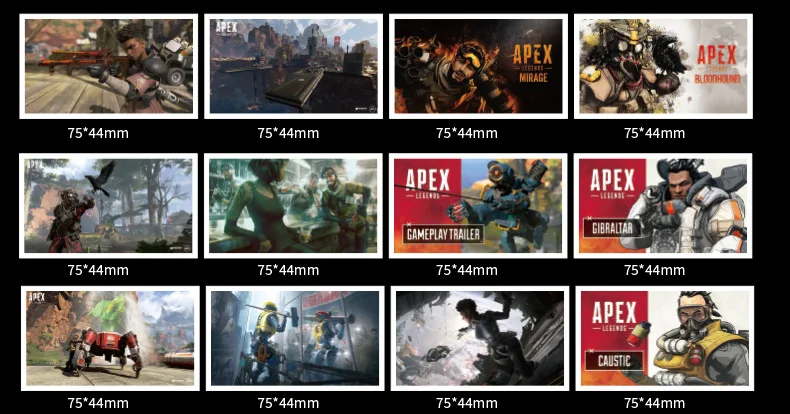 80 шт./лот APEX водонепроницаемые маслонепроницаемые наклейки для компьютера