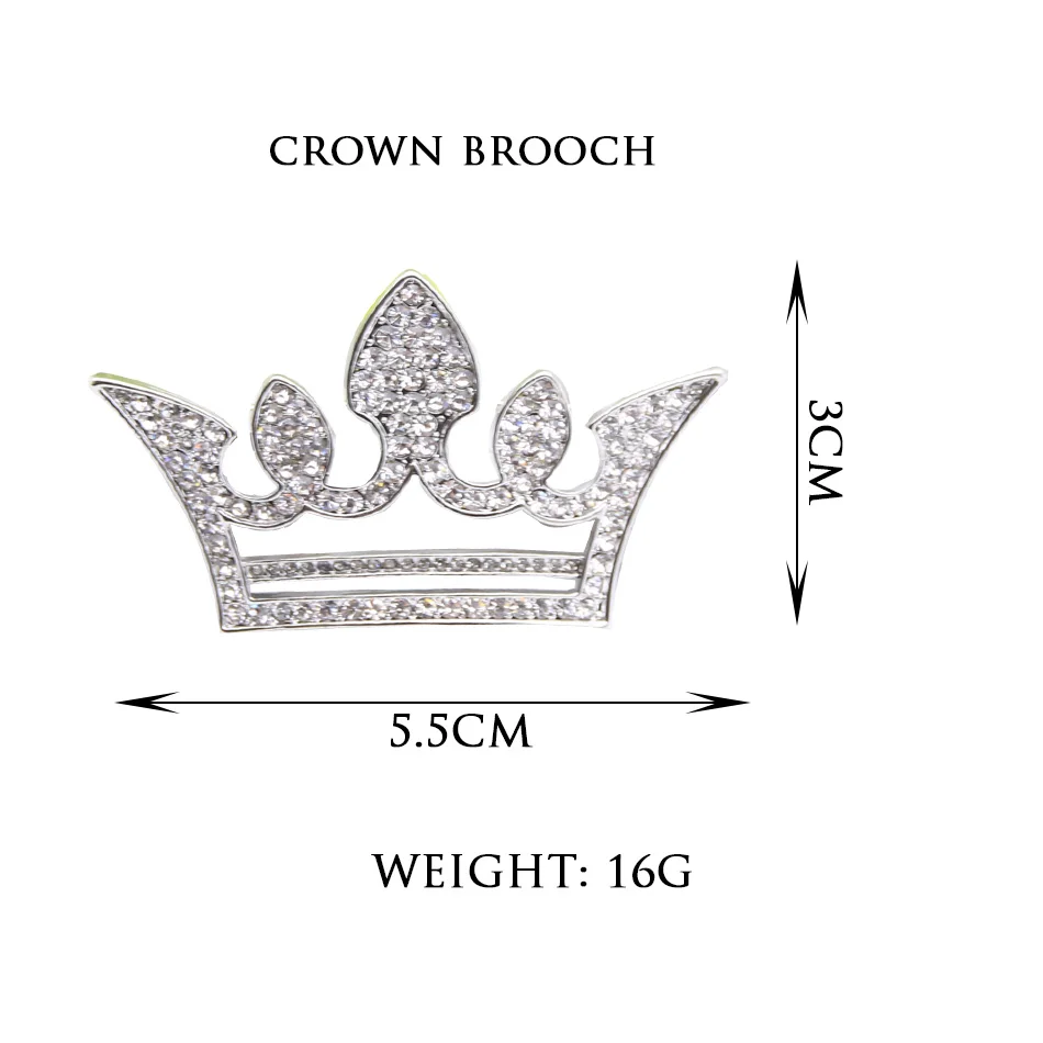 Женская Брошь В Виде Короны с кристаллами|crown brooch pin|women broochescrown |