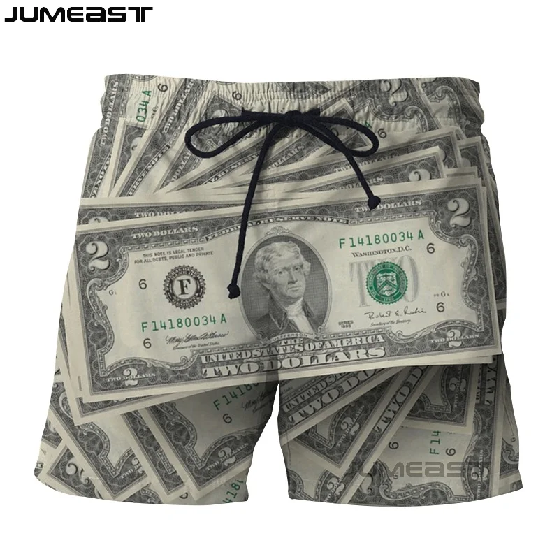 Мужские и женские спортивные шорты Jumeast повседневные быстросохнущие пляжные с