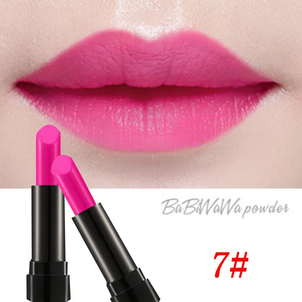 As shown Модная Мини Губная помада Стойкий цвет увлажняющий бальзам для губ цвет макияж особая помада maquiagem 50 - Цвет: As shown