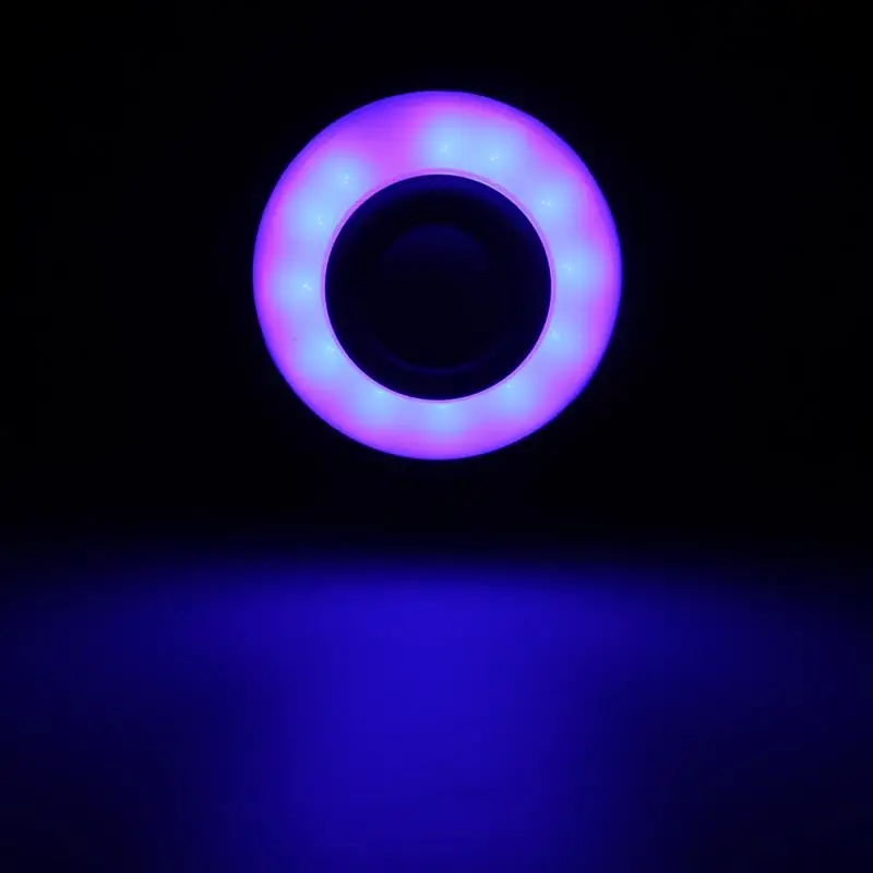 Светодиодная лампа беспроводная 12 Вт мощность E27 led RGB Bluetooth динамик свет музыка