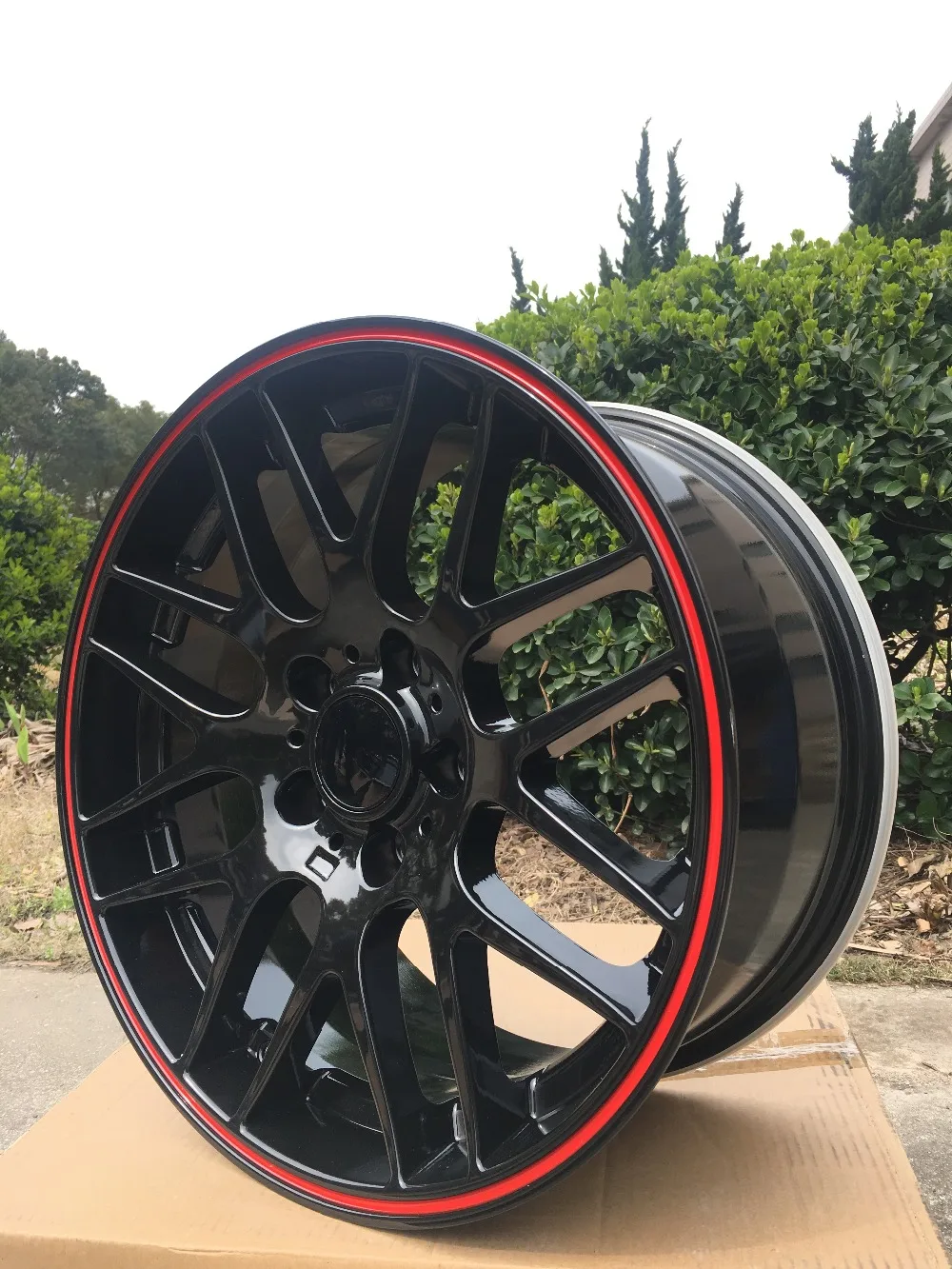 18 &quotCSL Стиль в шахматном порядке колесные диски подходит БМВ E36 E46 E90 E92 E93 323I 335I 330I