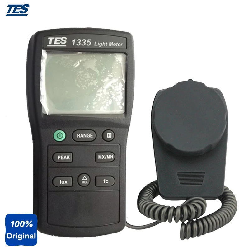 Портативный светильник меритель света TES1335 от 0 до 400K Lux|light meter|light portablelight lux meter |