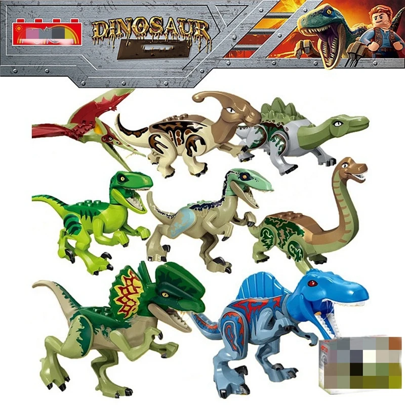 Парк Юрского периода защита Раптора Трицератопс Indomirus T Rex мир динозавров фигурки