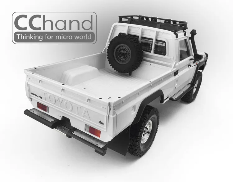 Металлический задний бампер CC для 1/10 Killerbody LC70 Кузов/RC4WD Радиоуправляемый