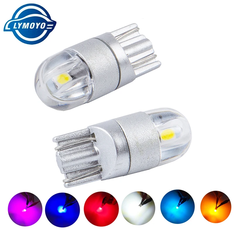 LYMOYO T10 W5W 2SMD светодиодный 168 194 2835 Сменные лампы распродажа фонарь для номерного