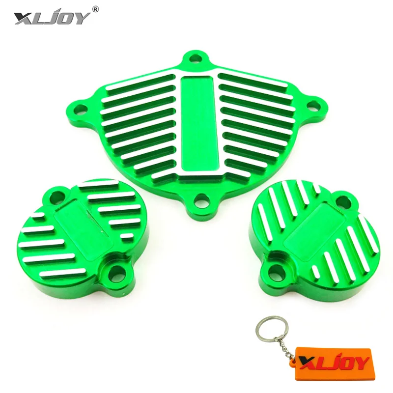 Green XLJOY двигатель YX 160cc 1P60FMK Cam крышка клапана крышка одеваются комплект для питбайк KLX110 YX 150cc 160cc - Color: Green