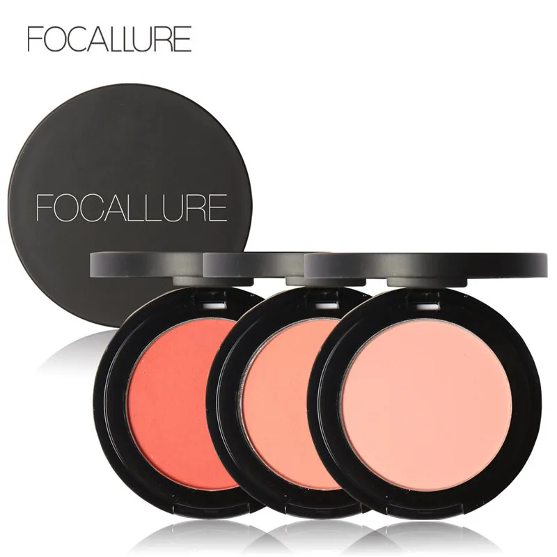 FOCALLURE 11 цветов для лица минеральный пигмент румяна порошок Brozer comestics