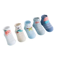 5 pairslot newly baby socks cotton cute cartoon animal baby socks for girls boys socks newborn baby girl kids mesh soft socks