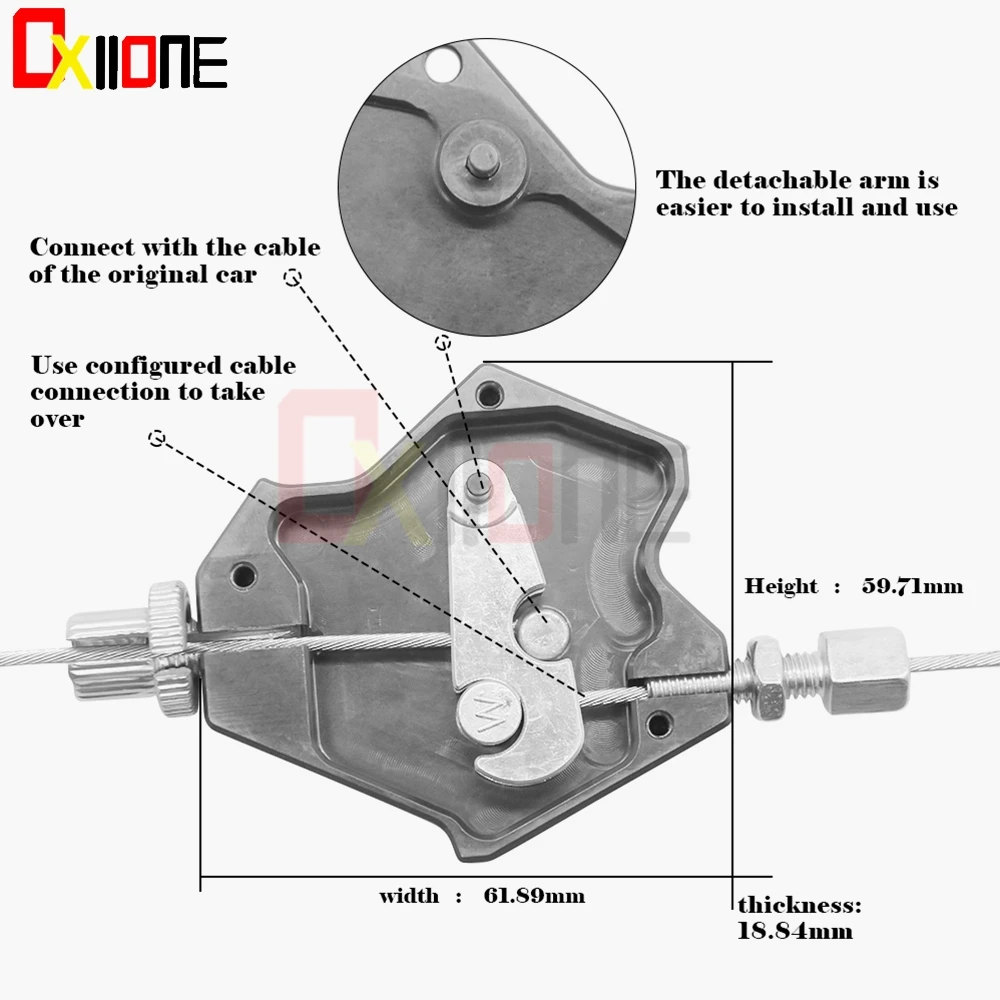 Мотоцикл трюк рычаг сцепления легко тянуть кабель система для триумфа SPEEDMASTER SPRINT