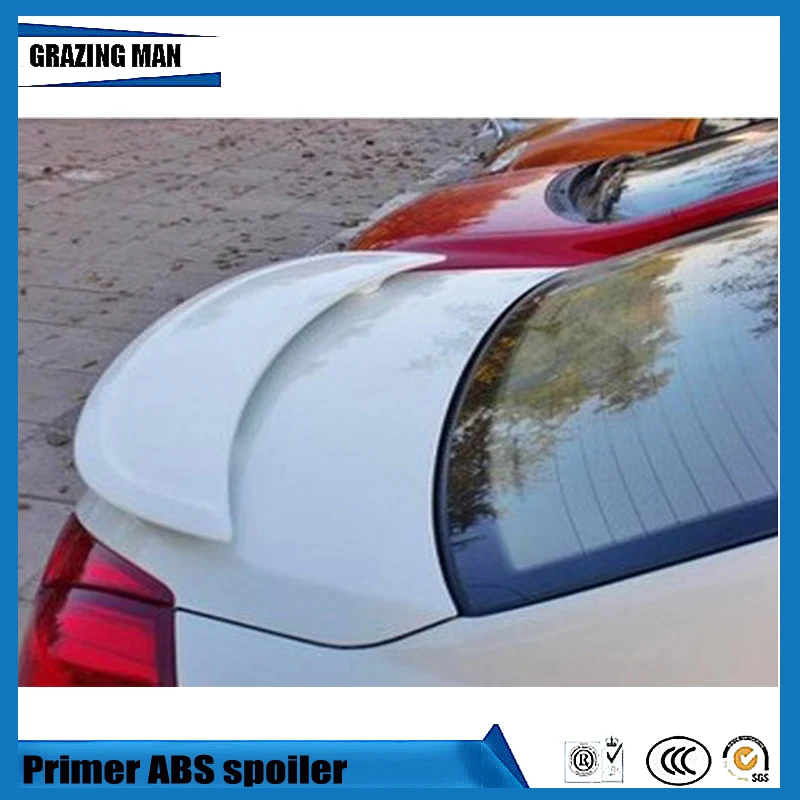 

1 шт., неокрашенный спойлер для заднего багажника автомобиля Excelle