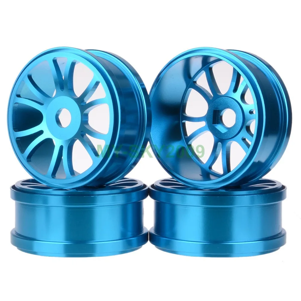 Алюминиевые колеса с шестигранной головкой 4 шт. 17 мм для 1:8 радиоуправляемой