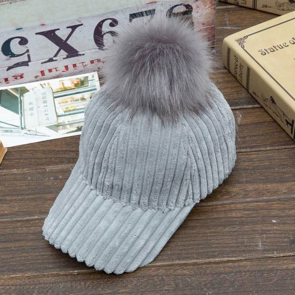 gray 723 Новая мода, женская замшевая Кепка из искусственной кожи, регулируемые бейсбольные кепки, одноцветная хип-хоп зимняя Осенняя теплая Кепка, женская шапка - Цвет: gray 723