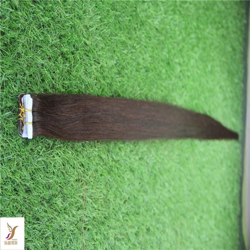 100% Malaysian Human Remy Stariaght Tape Hair Extension 10-30&quot Skin Weft Extensions 6a Unprocessed Pu |