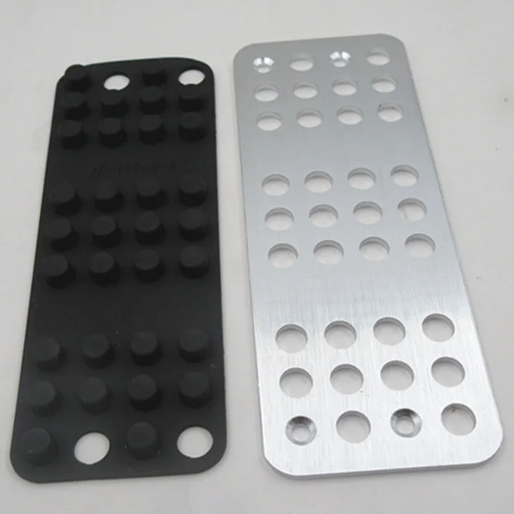 Модифицированная алюминиевая ножная педаль NULLA LHD для стайлинга сменная