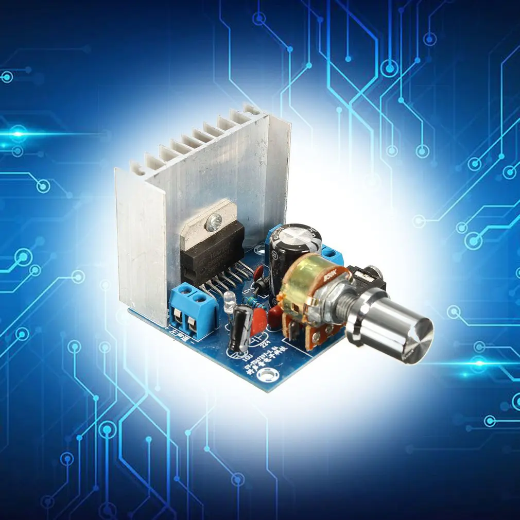TDA7297 Версия B 2*15 Вт цифровой аудио усилитель доска двухканальный AC/DC 12 В