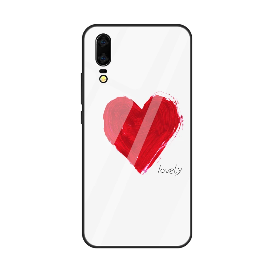JH18 Чехол из закаленного стекла IQD TPU для huawei mate P20 P30 Pro mate 20 10 Lite mate 20 Pro, жесткий чехол на заднюю панель, защитный чехол - Цвет: JH18