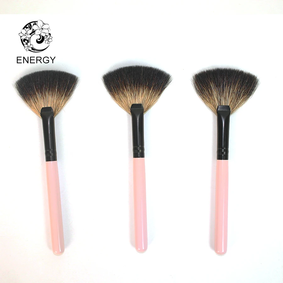 Кисти для макияжа из козьей шерсти S75GW|hair blush|fan brushbrand fan brush |