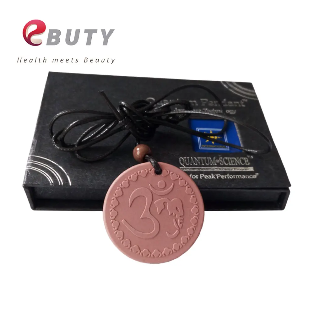 Красная Лава квантовый скалярный энергетический кулон OM дизайн модное ювелирное