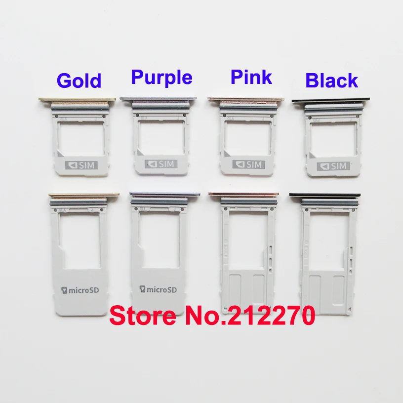 Оригинальный Новый слот для Sim-карты YUYOND и держатель одной Micro SD-карты Samsung Galaxy A8 2018