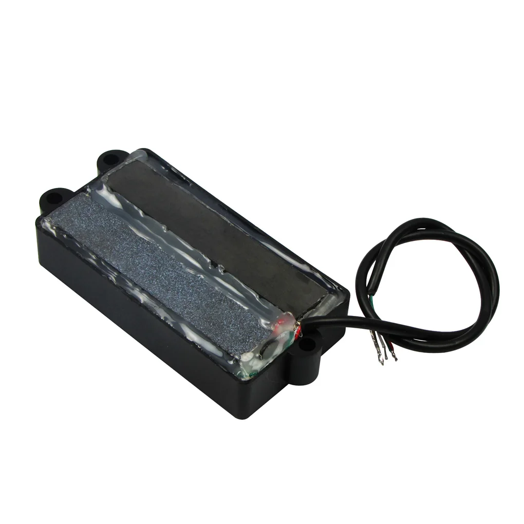 Новая Бесшумная двойная катушка Humbucker 4 струнные басы пикап открытый