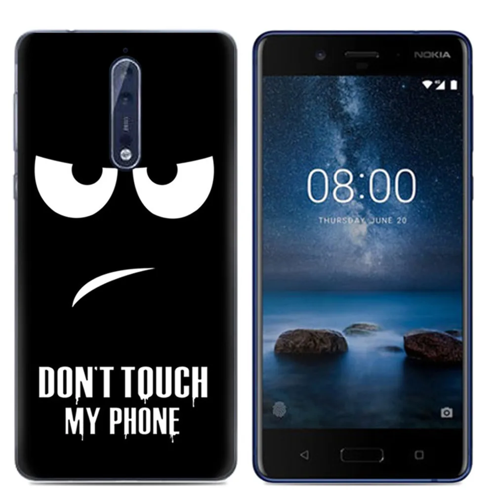 Lusee Лидер продаж мягкие силиконовые телефон Защитный чехол для Microsoft Nokia 9 ТПУ