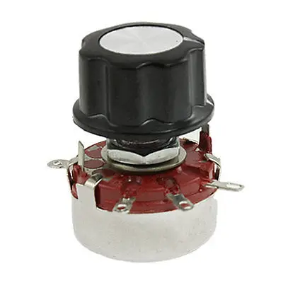 Переменный резистор 470K Ohm 2W поворотные проволочные горшки потенциометр w ручка