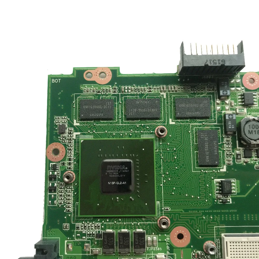 SZWXZY отлично подходит для ASUS K43SM K43SV материнская плата ноутбука PGA989 GT630M 1 ГБ HM65 REV4.1