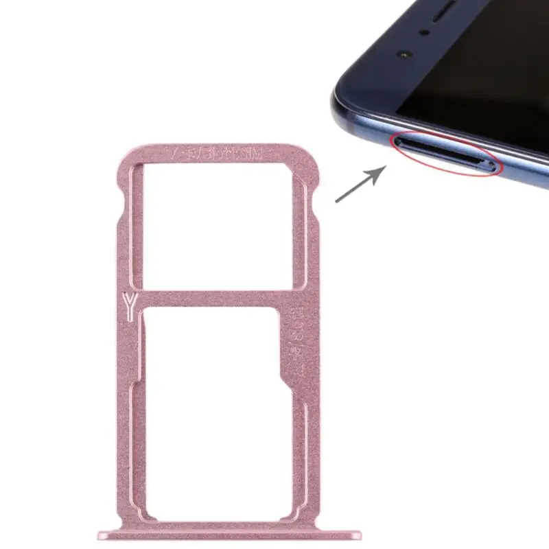 Лоток для sim карт держатель с двумя слотами ремонтная часть Huawei Honor 8/Honor 9