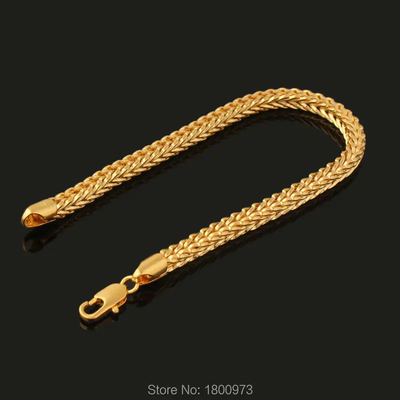 Новое поступление. Мужские браслеты с подвесками золотого цвета женские модные