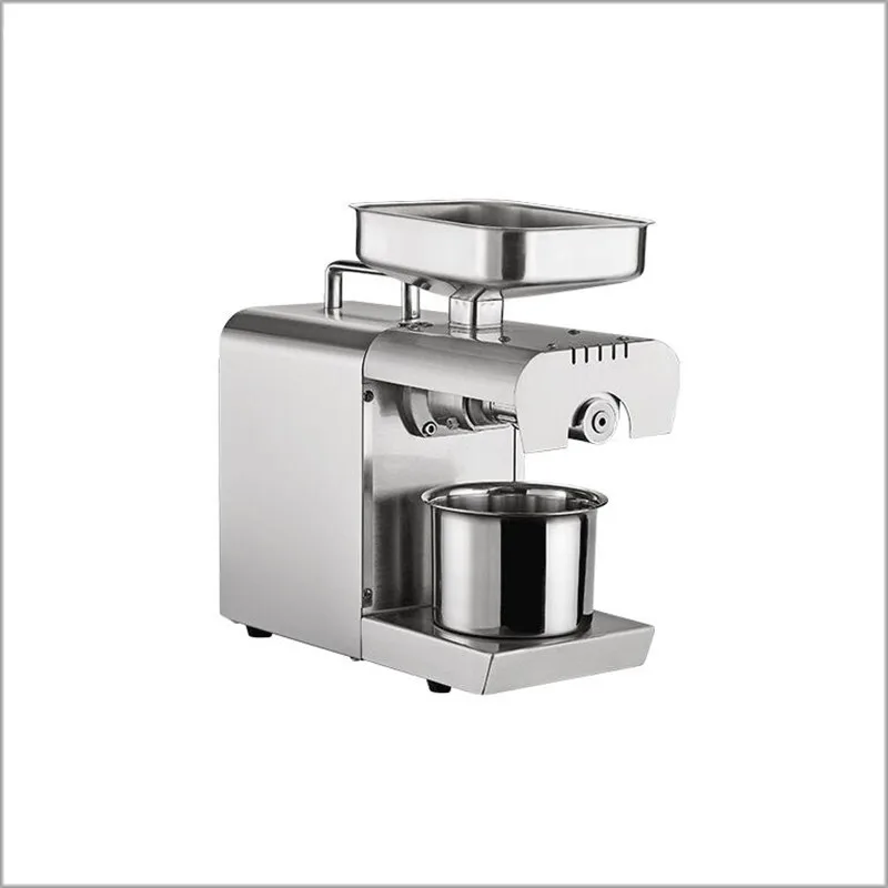 Новый автоматический маслопресс из нержавеющей стали 304 для дома 220 В холодный