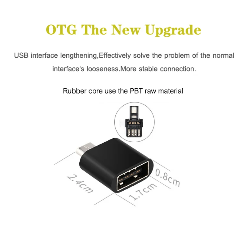 USB 3,0 type-C OTG адаптер Micro USB OTG конвертер для Redmi Xiaomi huawei samsung мышь клавиатура USB флэш-диск адаптер OTG