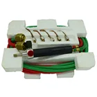 Маленький кислородный ацетиленовый факфонарь Smith, паяльник с 5 наконечниками, сварочные инструменты