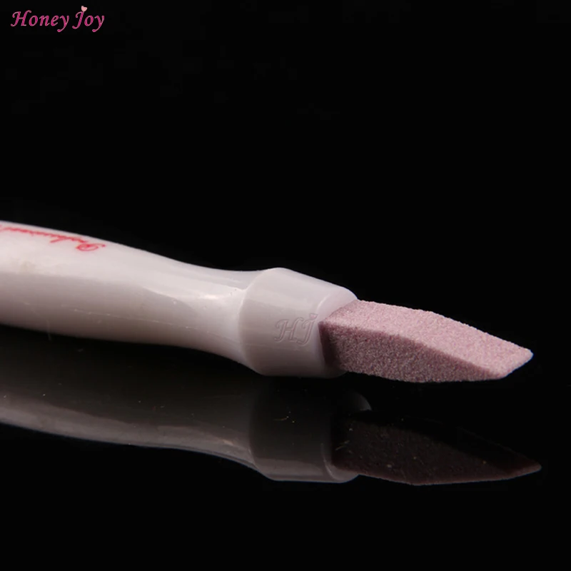 1 шт. двойная головка для дизайна ногтей кварцевые скрабы удаления кутикулы